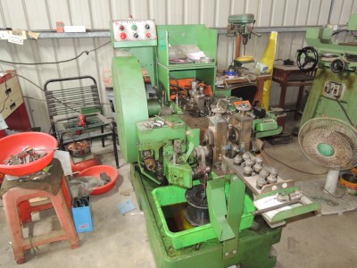 Cherng Chih M4 used bimetal rivet machine